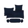 fleuresse Uni Colours Cotton Midnight Blue 50 x 50 cm