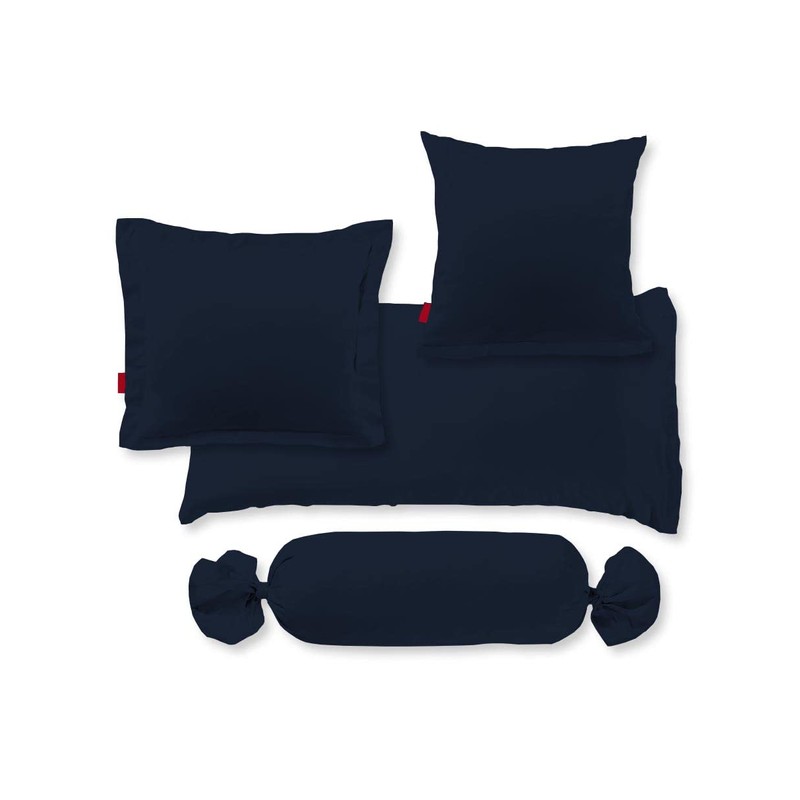 fleuresse Uni Colours Cotton Midnight Blue 50 x 50 cm