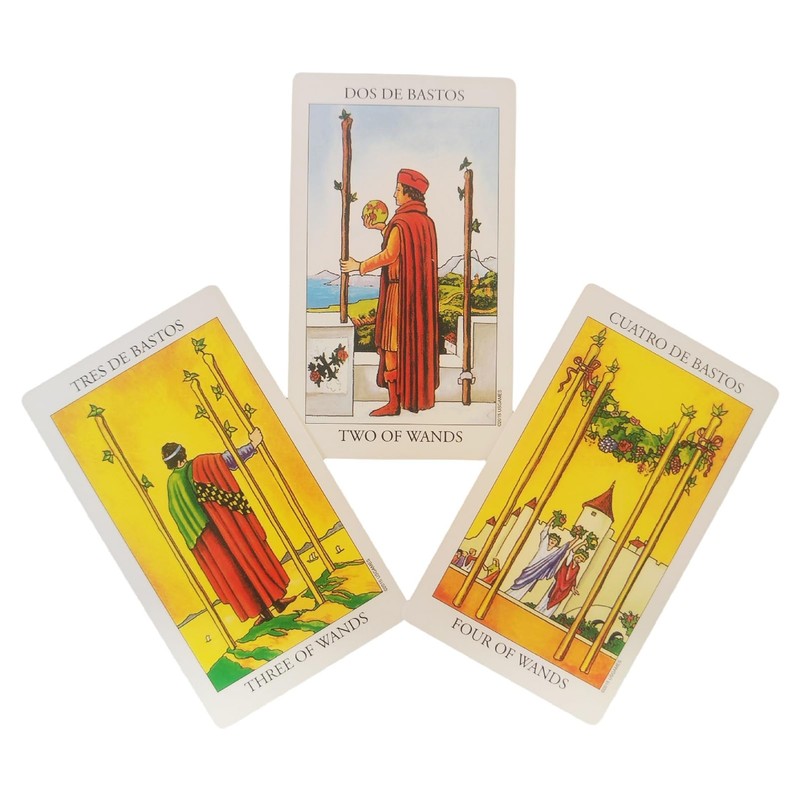 ANUFER 78Pcs/Set Tarot Cards Deck Board Future Telling Divination Game