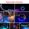 Etopars 5 X Blue 12V 15 Led 30cm Car Auto