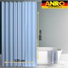 ANRO Shower Curtain Bath Curtain Shower Curtains Washable with Shower