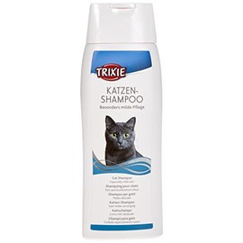 Trixie Katzen Shampoo - Fellpflegeshampoo für Katzen bei Fellproblemen 250ml