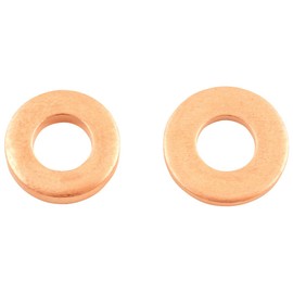 Connect 31753 Common Rail Copper Injector Washer, 16.00 x 7.5 x 1.7 mm, Set of 50