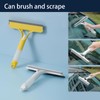 3PCS 3-in-1 Car Spray Squeegee with Scraper & Scrubber |
