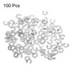sourcing map 4mm External Circlip C-Clip Retaining Shaft Snap Rings