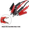 AEDIKO 4pcs Alligator Clips Test Leads Set Dual Ended 15A