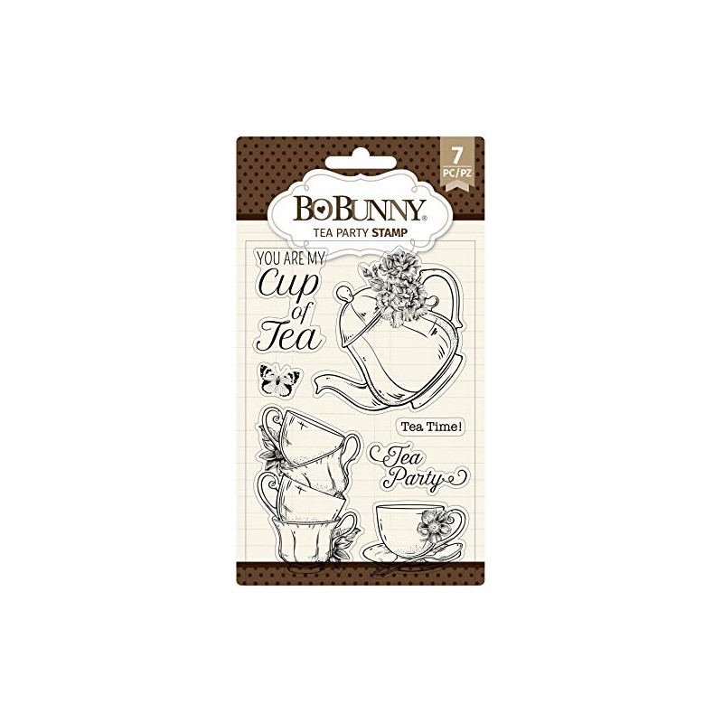BoBunny Tea Party Stamps 4X6