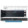 Unbranded/Generic 1U Rack Mounting Ears Size 5.8" x 1.5" x
