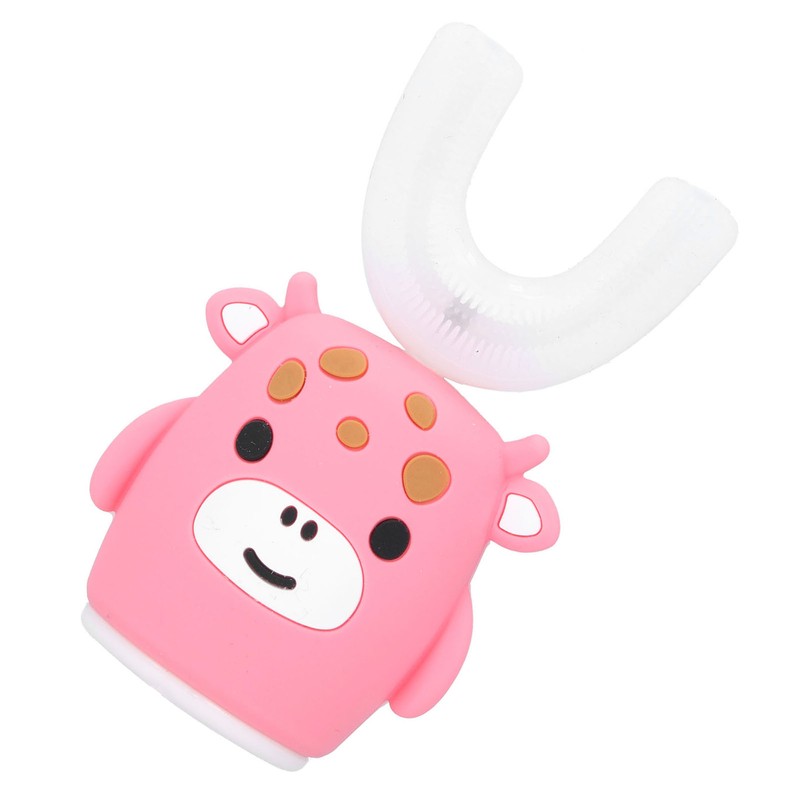 Smart UShaped Children's Toothbrush Teeth Cleaning Cartoon Electric Toothbrush for