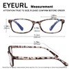 EYEURL Reading Glasses Womens Blue Light Blocking - 2 Pack