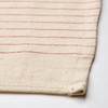 VIPPSTARR VIP STALL Cloth Napkins - Striped Pattern Red/Natural 12x12
