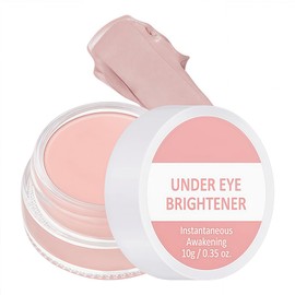 Under Eye Brightener, Color Corrector for Dark Circles, Eye Concealer Colour-Correcting Pink Cream, Blemish Concealer Korean Makeup for Dark Circles
