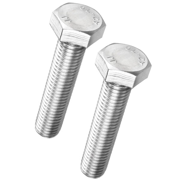 TA-VIGOR M14-2 x 65mm Hex Bolts, 304 Stainless Steel Fully