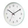 Acctim Aster Non-Ticking Sweep Sleek Wall Clock (Mint Humbug)