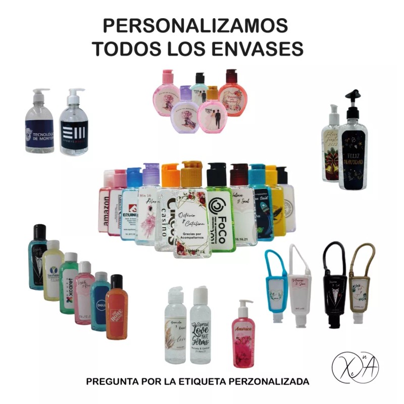 Xena Envase Plastico Atomizador Blanco Campana 250 Ml Colores X12