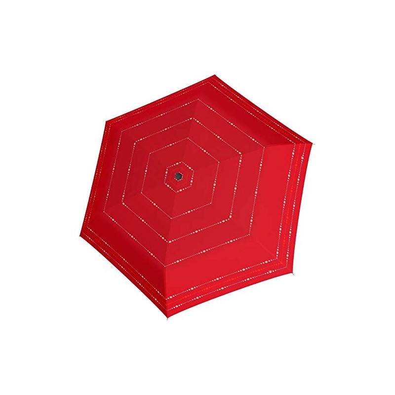 Doppler Fibreglass Havana Sydney Pocket Umbrella Red