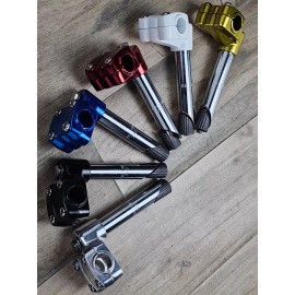 ENIX ALLOY 7/8" 22.2MM OLD SCHHOL BMX BIKE 4 BOLT QUILL STEM VINTAGE CRUISER BICYCLE - Chrome