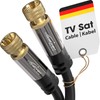 KabelDirekt – Sat, TV Antenna, Coaxial Cable – 3.3ft/1m –