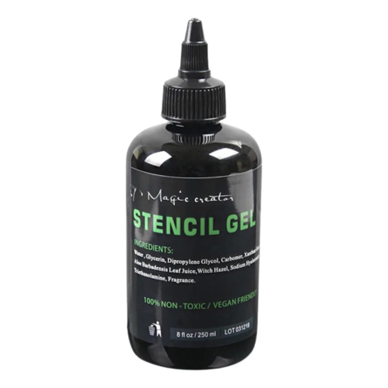 Pega Stencil Gel Transfer Hectográfico De Tatuaje 8oz 250ml