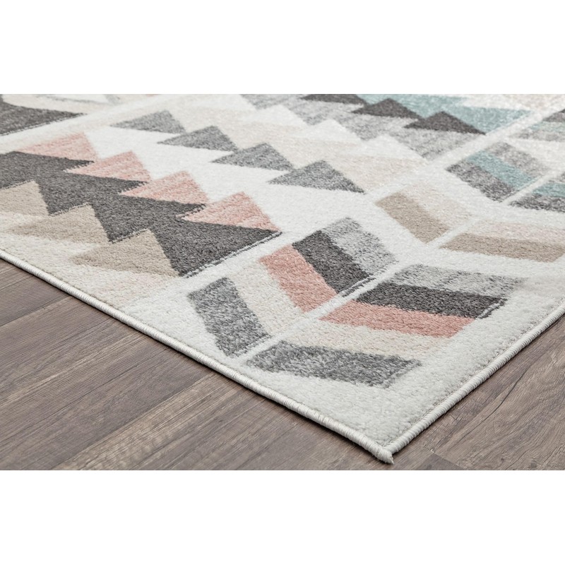 Rugs America MO50A Mint Lime Contemporary Geometric Area Rug 9'