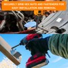 sourcing map Magnetic Nut Driver 7mm Hex Drive Socket CR-V