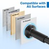 Tension Curtain Rod 51-166 Inch(4.25-13.83Ft), Extra Long Outdoor Tension Rod