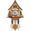 NASSIA Real Wood Dove Clock Living Room Kitchen Decor Restaurant