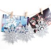 Pack of 36 Snowflake Pendants, Christmas Decoration