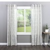 Decopolitan 1-Inch Urn Single Window Treatment Rod Set, 72 to