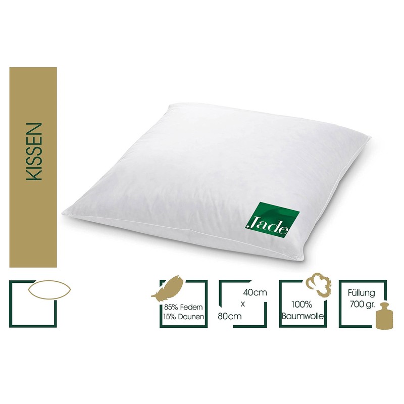 HANKRUCHEN® | 925.20.336 | JADE | Down Pillow - 40