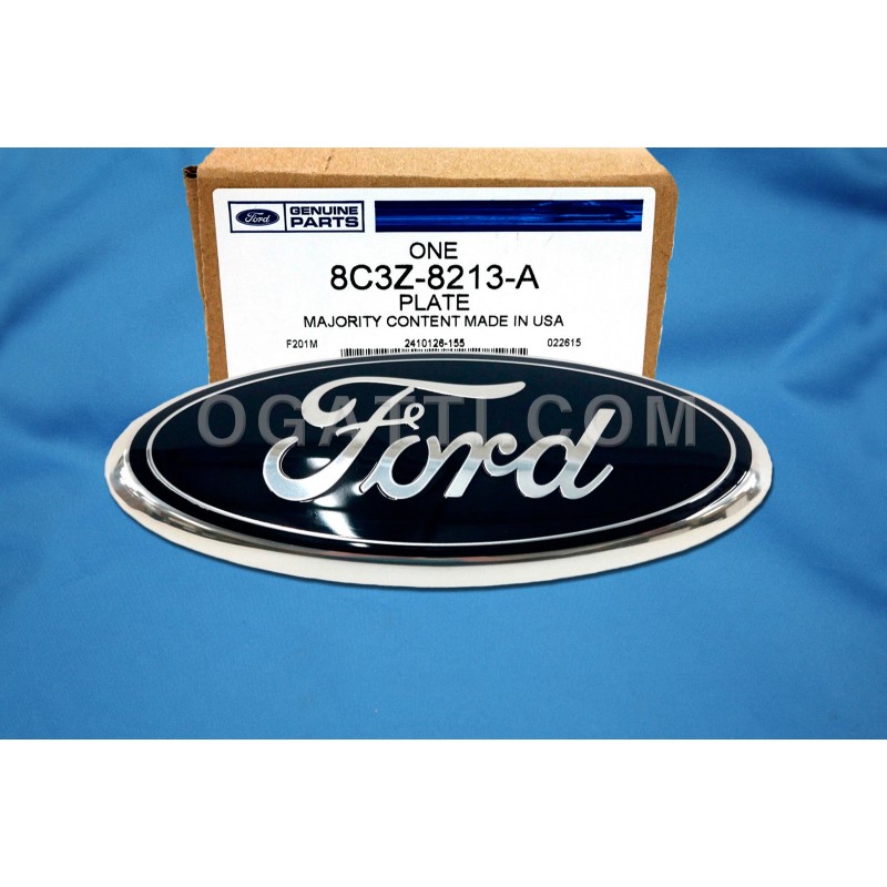 Ford FRONT GRILLE EMBLEM F350 9" 2008-2014 BRAND NEW OEM