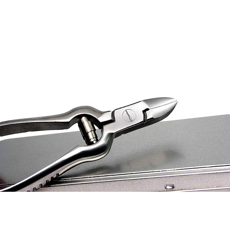 Toe Nail Cutter/Clipper Stainless Spring Action with Safety Lock Nail