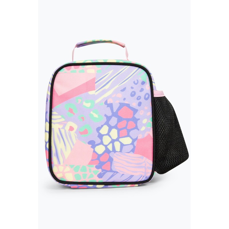 hype Bags Pastel Prints Polyester Unisex Lunch Box in Multi-Coloured