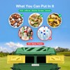 Compost Tumbler Bin Composter Dual Chamber 43 Gallon (Bundled with