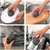 12Pcs Steel Wool 410 Stainless Steel Scourers Scrubber Pad Scouring