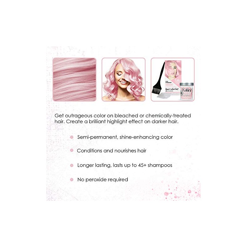 Punky Color Box Kit Algodón Candy - Para cabello blanqueado,