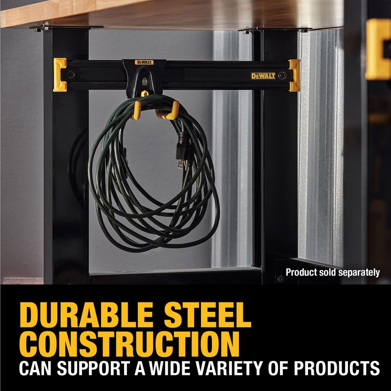 DEWALT Tool Organizer, Mount on Workbench, 20 Inch, Compact Metal