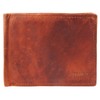 LEONARDO VERRELLI 3000356 Men's Genuine Leather Wallet RFID Protection 12.5