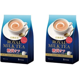 sugimura-ya Nitto Royal Milk Tea Japanese Carbohydrate Off 8 Sticks Set Of 2 Instant Milk Tea