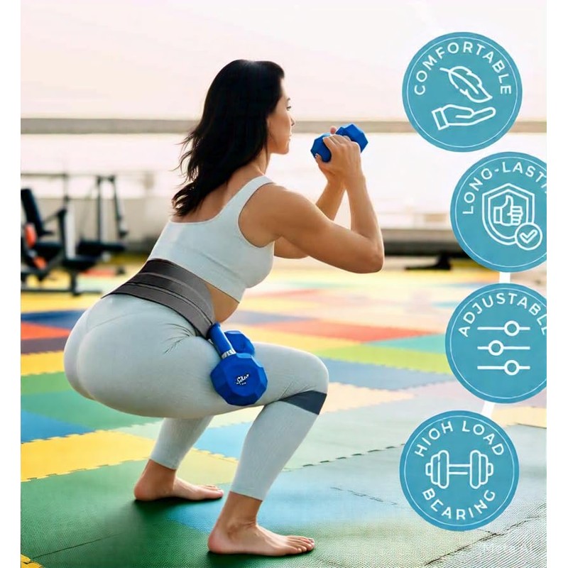 Hip Thrust Belt for Glutes Workout - SAB 360 Design