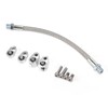 Cylinder Head Coolant Steam Port Crossover Hose Kit Replacement for