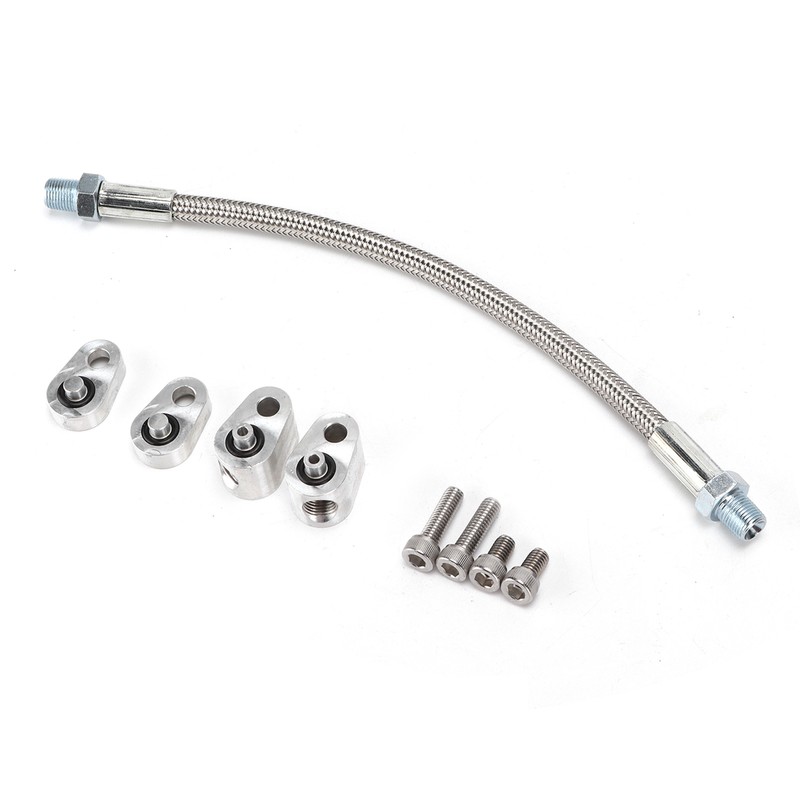 Cylinder Head Coolant Steam Port Crossover Hose Kit Replacement for
