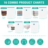 Cozy Essential 16 Pack Vacuum Storage Bags, Space Saver Bags