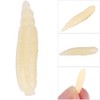 Artificial Soft Lures, 200pcs 17mm Small Artificial Lifelike Maggot Grub
