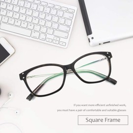 FERAVIA Stilvolle trendige Brille junge Dame Katzenauge klare Linse demi.gray Farbe