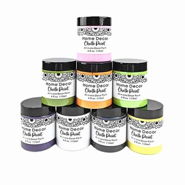 Non-Toxic Furniture Paint Vintage Chalk Paint for Wood/Metal/Glass, Indoor/Outdoor Use No Sanding & Primer Needed Matte Finish Cabinet Paint, Waterbased | Acrylic | Crafts for DIY Projects 4oz/118ml (8+3)
