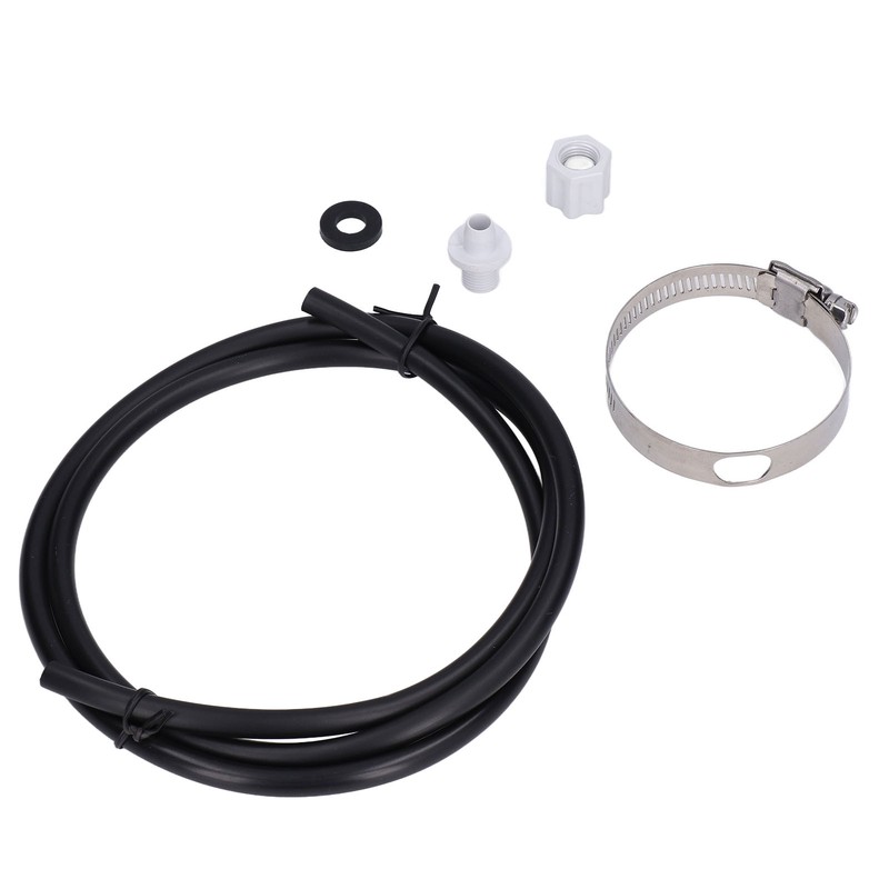 Chlorinator Feeder Connection Pack with Nut Gasket Clamp Tubing for