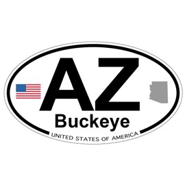 US Decal, Inc. Buckeye, Arizona Oval Sticker