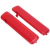 Pair Door Reflector Panel Red Interior Replacement for Silverado 1500/2500