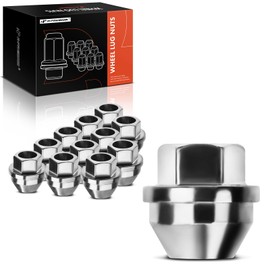 A-Premium 12Pcs M14-2.0 Wheel Lug Nuts Compatible with Ford F-150 2001-2014 F-150 Heritage 2004 Expedition Lincoln Navigator Mark LT Front or Rear